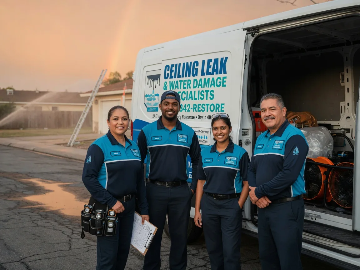 Ceiling Leak Cleanup company in Temple Bar Marina, AZ