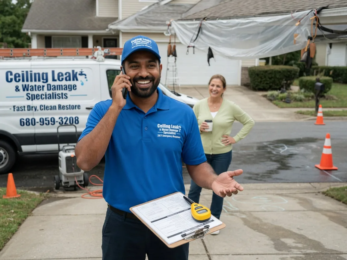 Ceiling Leak Cleanup Temple Bar Marina, AZ FAQs
